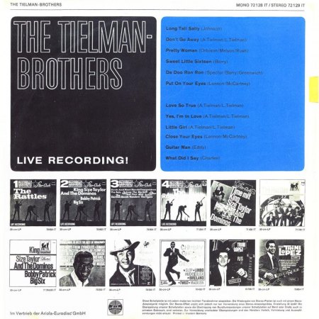THE TIELMAN BROTHERS (Disco & Bio #27)
