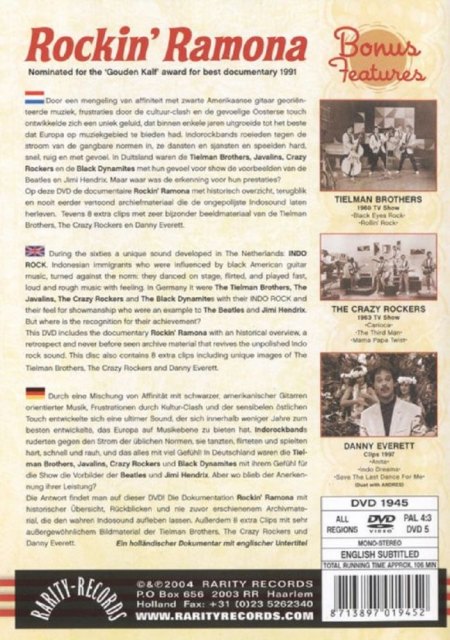 TIELMAN BROTHERS & CRAZY ROCKERS auf DVD