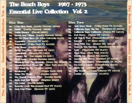 BEACH BOYS - CD's