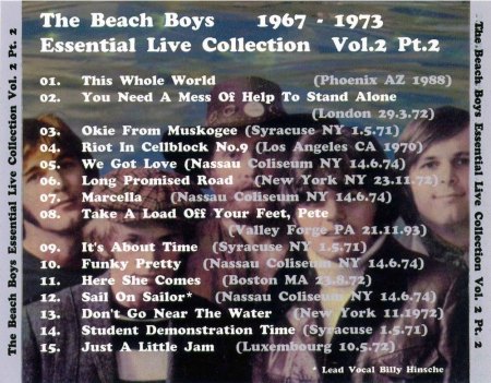 BEACH BOYS - CD's