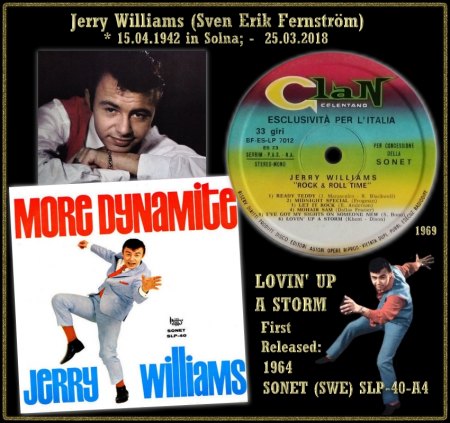 JERRY WILLIAMS - LOVIN' UP A STORM