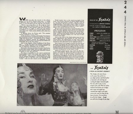 YMA SUMAC, das Stimmwunder auf Schallplatte