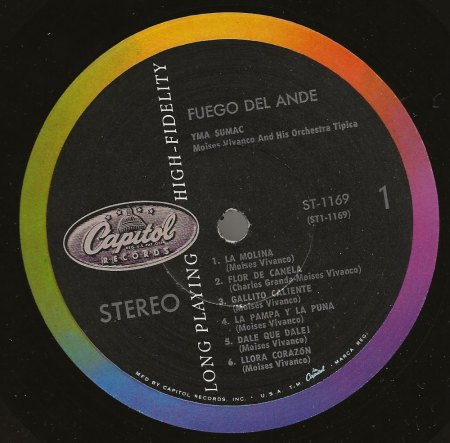YMA SUMAC, das Stimmwunder auf Schallplatte