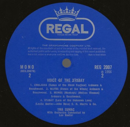 YMA SUMAC, das Stimmwunder auf Schallplatte