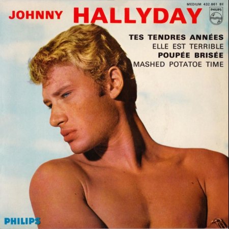 JOHNNY HALLYDAY PHILLIPS EP 432.861 BE