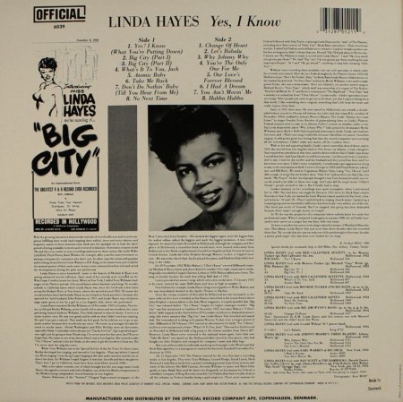 LINDA HAYES