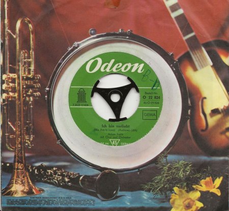 Adam Faith singt deutsch - Odeon 22824