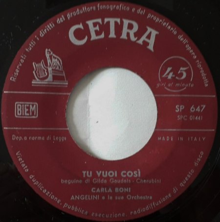 CARLA BONI