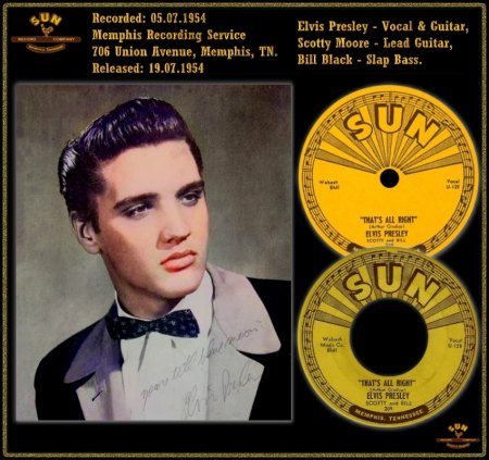 ELVIS PRESLEY - THAT'S ALL RIGHT
