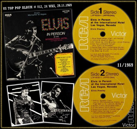 ELVIS PRESLEY RCA VICTOR LP LSP-6020