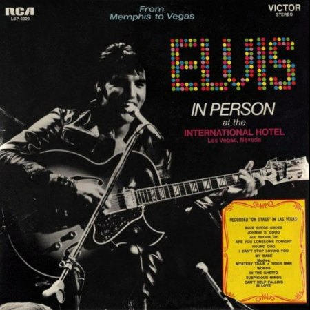 ELVIS PRESLEY RCA VICTOR LP LSP-6020