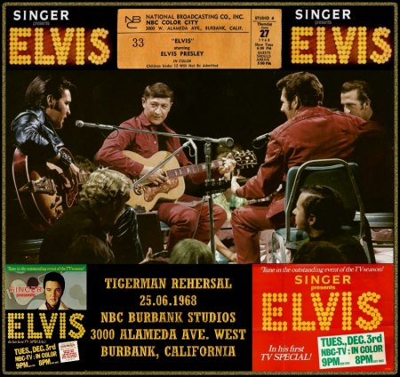 ELVIS PRESLEY - TIGERMAN [NBC TV SPECIAL, REHERSAL]