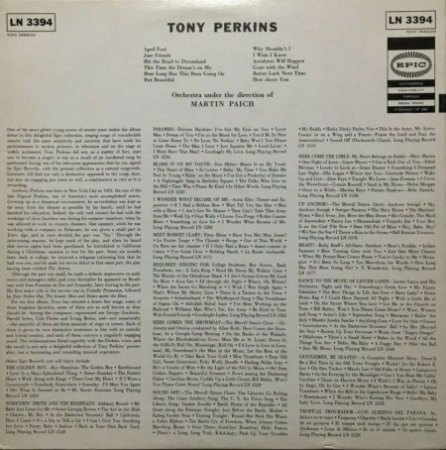 TONY PERKINS = Anthony Perkins