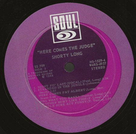 SHORTY LONG (Motown)