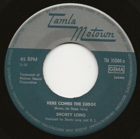 SHORTY LONG (Motown)