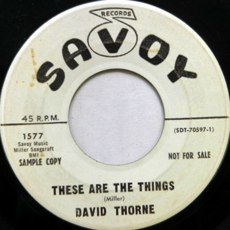 DAVID THORNE