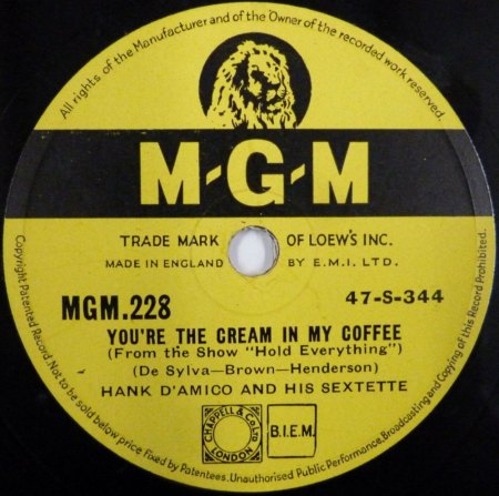 HANK D'AMICO