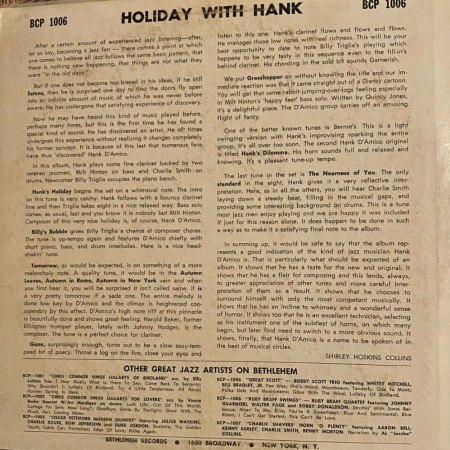 HANK D'AMICO