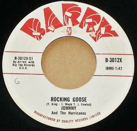 JOHNNY & THE HURRICANES - Bio und Singles