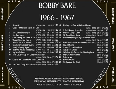 BOBBY BARE