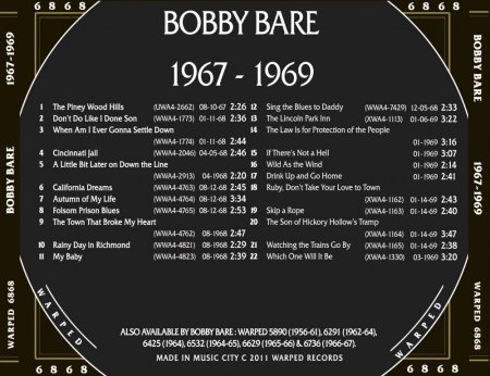 BOBBY BARE