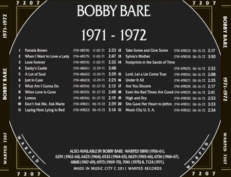 BOBBY BARE
