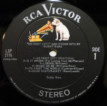 BOBBY BARE