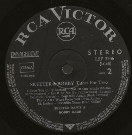 BOBBY BARE