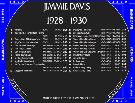 JIMMIE DAVIS