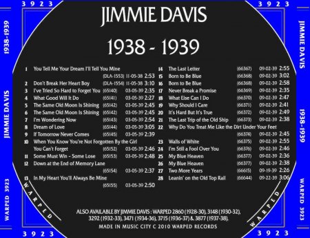 JIMMIE DAVIS