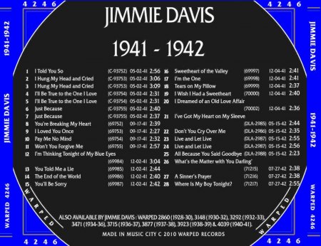 JIMMIE DAVIS