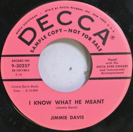 JIMMIE DAVIS