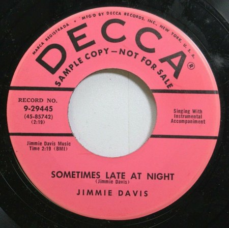JIMMIE DAVIS