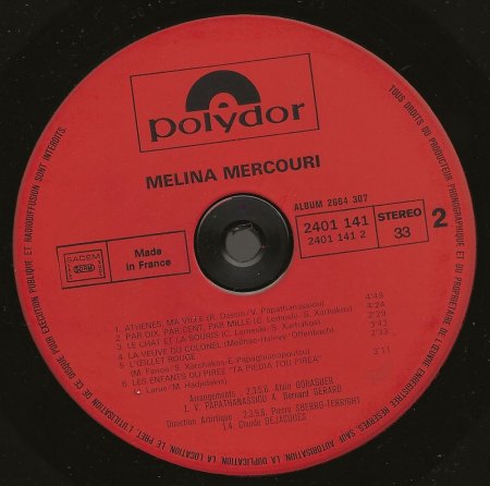 MELINA MERCOURI