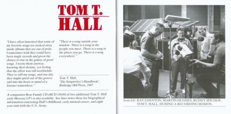 TOM T. HALL  (1936 - 2021)