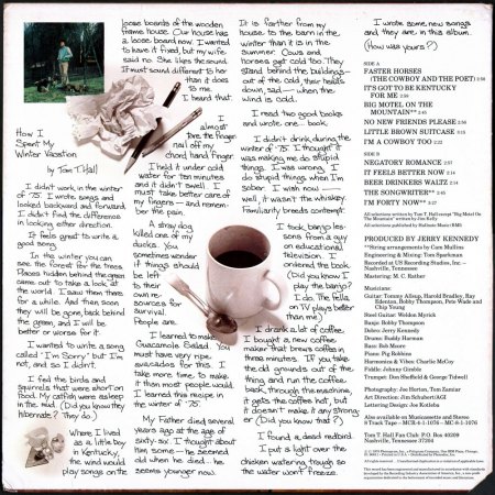 TOM T. HALL  (1936 - 2021)