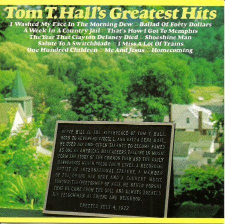 TOM T. HALL  (1936 - 2021)
