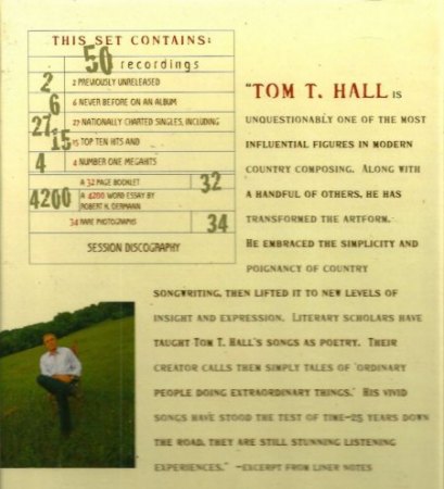 TOM T. HALL  (1936 - 2021)