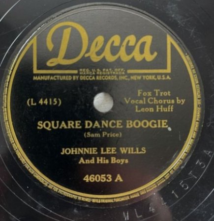 JOHNNIE LEE WILLS