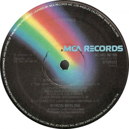 BYRON BERLINE  (1944 - 2021)