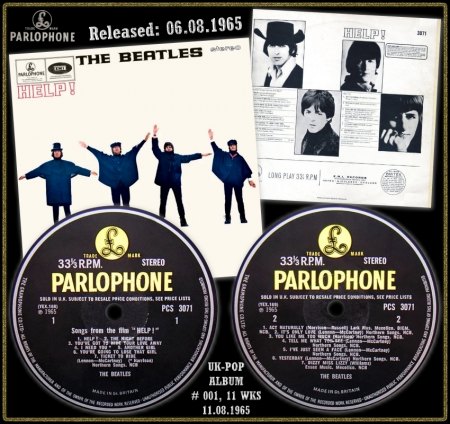 BEATLES PARLOPHONE (UK) PCS-3071