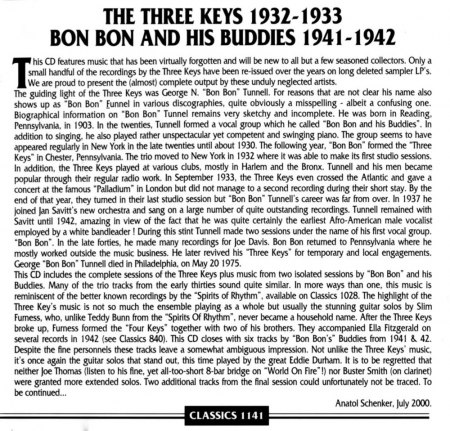 THE THREE KEYS/FOUR KEYS/KEYS