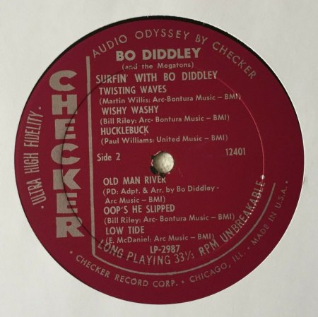 BO DIDDLEY - LP's