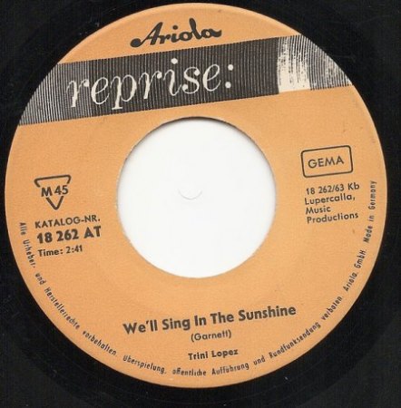 TRINI LOPEZ auf Reprise