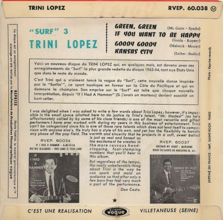 TRINI LOPEZ auf Reprise