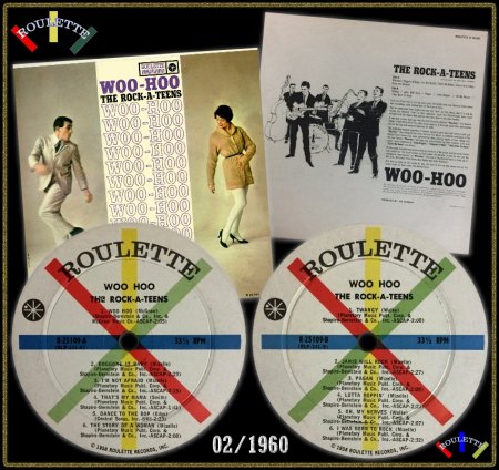 ROCK-A-TEENS ROULETTE LP R-25109