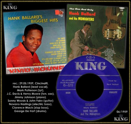 HANK BALLARD - SUGAREE