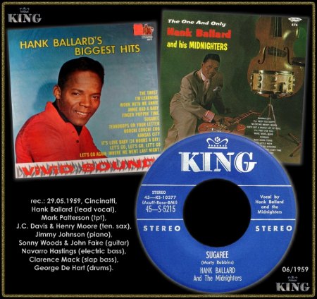 HANK BALLARD - SUGAREE