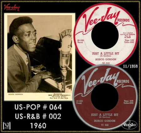ROSCO GORDON - JUST A LITTLE BIT