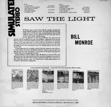 BILL MONROE